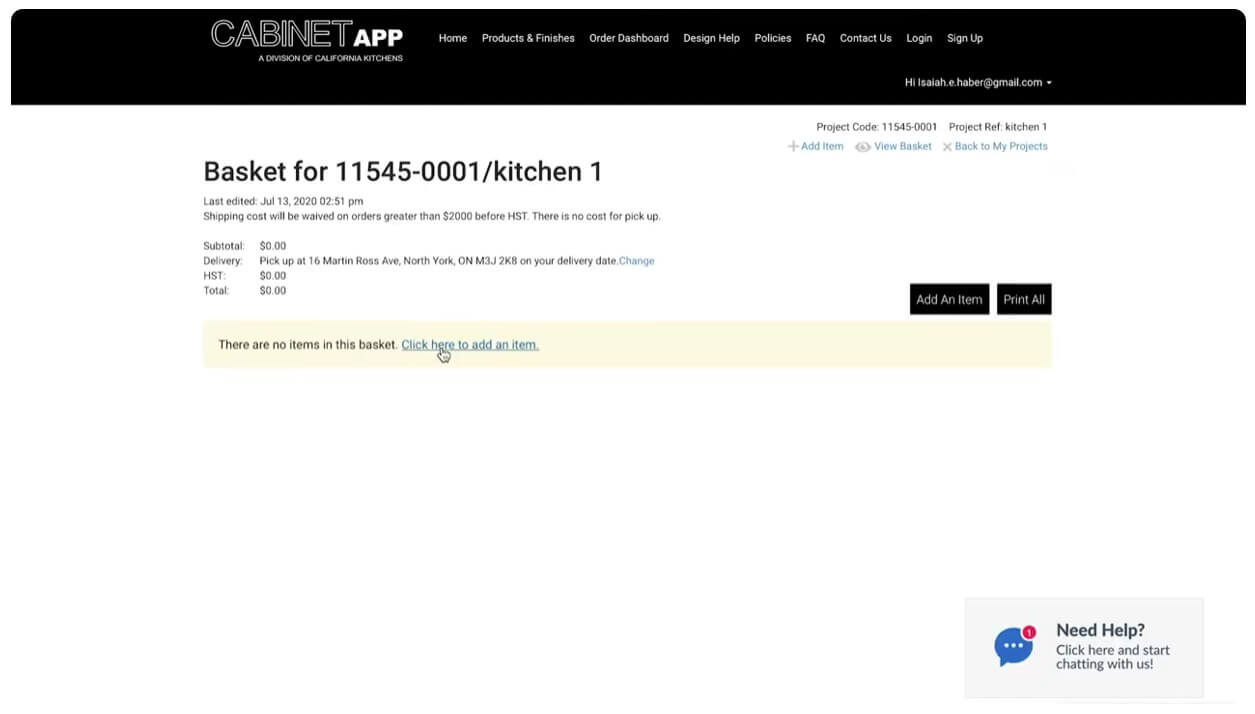 screenshot of video about how to add items