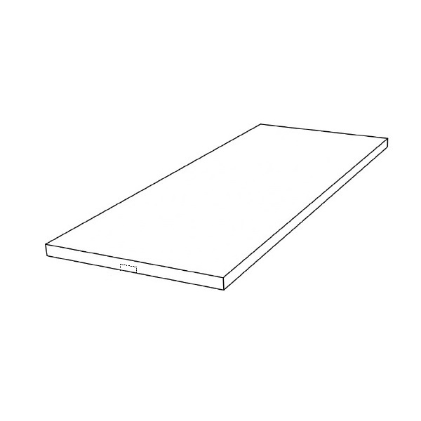 valance bottom - optional strip light channel