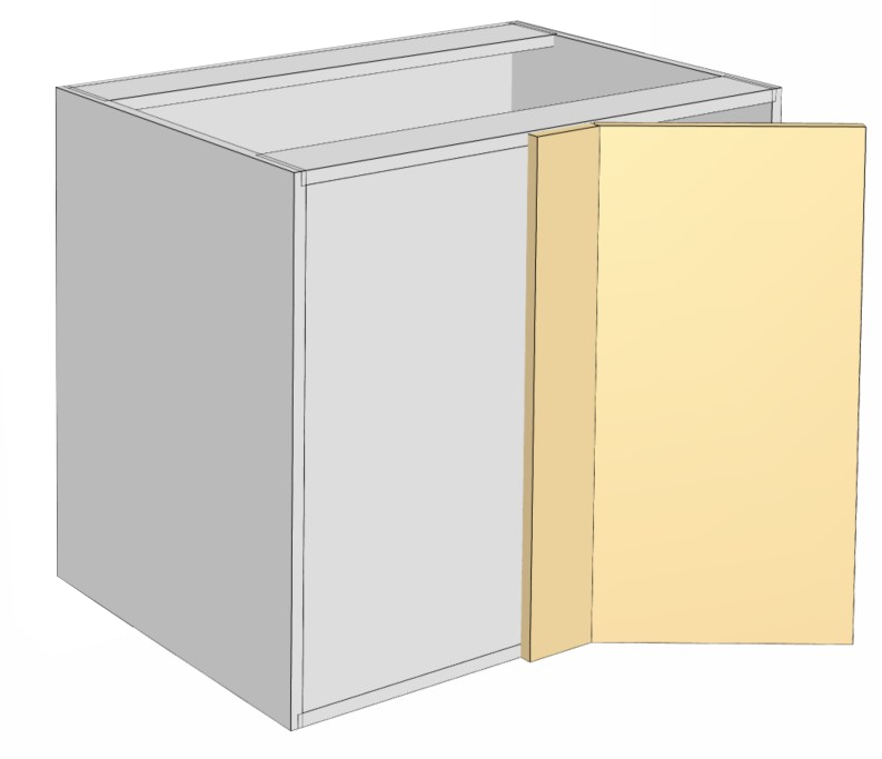 left side blind corner - 1 door