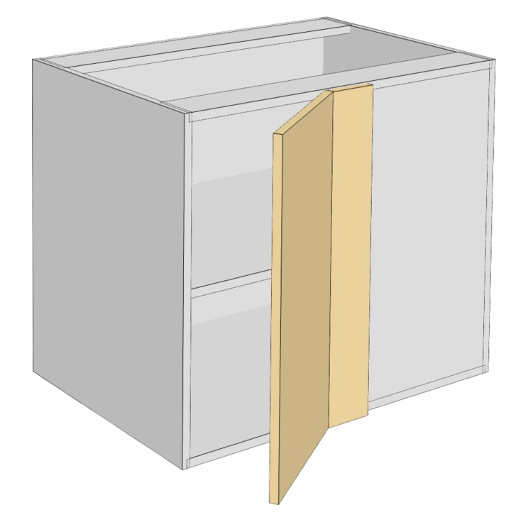 right side blind corner - 1 door