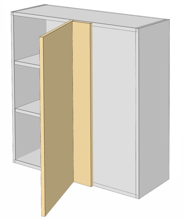 right side blind corner-1door