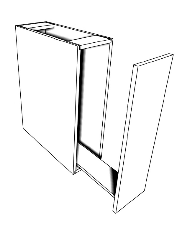 spice pullout with 3 baskets